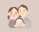 ふんわりゆるい雰囲気の似顔絵描きます アイコンなどに使えるイラストで自分のページを彩りませんか？ イメージ2