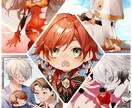 SNS用アイコン、イラスト制作致します アイコンや他イラストなど承ります。 イメージ1