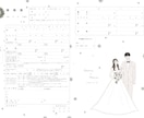 即対応 ◎ ゆるゆる似顔絵の婚姻届を描きます 思い出や好きなものを詰め込んだオリジナル婚姻届を、描きます！ イメージ8