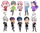 安くて早い納品！素敵なイラスト描きます 動画サムネイルやグッズなどに！ イメージ10