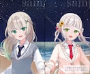 サムネイルやグッズに♪かわいいイラスト描きます アイコンや立ち絵など♪安心できるお取引を心掛けています♪ イメージ6