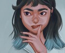 見栄えのする１枚イラストの制作を承ります SNSのアイコン用、一枚絵、プレゼント用などにいかがですか！ イメージ1