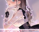 透明感のあるイラスト作成します SNSアイコン、ヘッダー、一枚絵等のイラストを作成します。 イメージ3