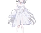深みのある色使いで目を引く立ち絵を制作いたします キャラクターの雰囲気に合わせ描き方を変え、あなただけの1枚に イメージ3