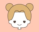 かわいいシンプルアイコンをセミオーダーで描きます インスタなどのSNSやブログにピッタリ！表情差分5点セット イメージ8
