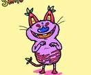 ポップなキャラクター・人物・動物イラスト作成します アイコン・グッズ・プレゼント用などに！オリジナルイラスト作成 イメージ6