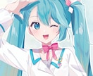 明るくてキラキラな可愛いアイコン作成します シンプルから華やかまで！幅広い雰囲気でお描きします イメージ4