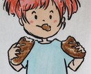 チラシや名刺にかわいい食べ物イラストを描きます ゆるさ倍増！パン教室講師がおいしそうな食べ物を描きます！ イメージ7