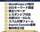 丸投げOK｜SEO対応のLPを5日で作ります 販売実績900件超のWebディレクターが丁寧に仕上げます イメージ3