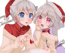 女の子の創作イラストを提供します 可愛らしい女の子のアイコンやヘッダー依頼してみませんか？？ イメージ3