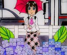 A4でアナログのオリジナルイラストを描きます アナログのオリジナルイラストなら線描く書房がオススメ イメージ1