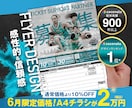 初めての方歓迎！感性的で信頼感あるチラシ作成します チラシ修正無制限、ココナラ評価5.0のPRO認定サービス イメージ1