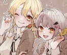 アイコン作成します かわいい女の子・男の子のアイコンを作成します！ イメージ3