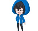 アバター、ＳＮＳアイコンなど描きます ミニキャラが得意（２．５頭身～3頭身） イメージ7