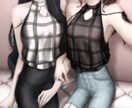 ホビ垢 量産型♡かわいい女の子イラストお描きします あなたのオリキャラを顔アップ〜全身で！アイコンやコテシにも！ イメージ9