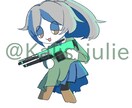 デフォルメ立ち絵描きます SNSや動画サイトの立ち絵に困ってる人向け！ イメージ1