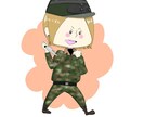 アイコンやブログ、挿絵、似顔絵描きます あなた用のアイコン似顔絵をお描きします！ イメージ3