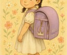 絵本風の似顔絵を描きます ふんわり優しいタッチで家族の思い出をカタチに イメージ4