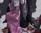 アイコン/動画用サムネイル等、一枚絵描きます オリジナルキャラクターやイメージを1枚絵に描き起こします！ イメージ4