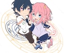 明るく美しいイラストを描きます アイコン・サムネイル（１枚絵）・動画配信・立ち絵などに是非！ イメージ4