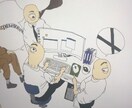 SNS等で使えるアイコンを作成します 誰とも被らない独特かつ正確なタッチ！ イメージ3