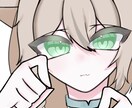 オリジナルキャラのアイコン風を作成ます オリジナルキャラクターを作成できます イメージ3