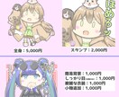 ゆるかわなミニキャラ！作成します スタンプ・グッズのゆるかわ顔で可愛いをプレゼント イメージ2