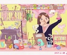 かわいいイラスト作成します ゆるふわで優しい世界観をあなたにお届け♪ イメージ2