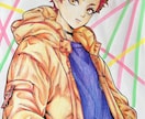 線画、塗り絵などに色鉛筆でアナログ彩色をしています 色鉛筆ならではの柔らかで優しい彩色を得意とします イメージ5