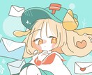 商用OK！シンプルで目を引くイラストお届けます 自分用や配信･配布、プレゼントにゆるくかわいいイラスト イメージ8