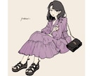 お洒落な似顔絵/キャラクターイラストを描きます 似顔絵や二次元のキャラクター、三次元のアイドルなど イメージ2