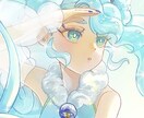短納期可！キラキラなアイコン・ヘッダー描きます 光を感じる、キラキラした柔らかな絵柄でアイコンを描きます！ イメージ1