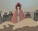 動画サムネ、歌ってみたに最適なイラストを描きます 動画用、アイコン用、記念用など…のイラストを提供いたします! イメージ4