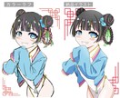 アニメ塗りの可愛い女の子のイラスト描きます 一度に一件のみ対応！一件一件丁寧に対応いたします。 イメージ4