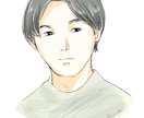 魅力が伝わる❀少しコミック調の似顔絵を描きます あなた様らしい世界に一枚の似顔絵を描きます。 イメージ4