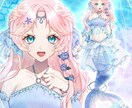 IRIAM・VTuber用立ち絵描きます 宝石のように輝く、あなただけのキャラクターをお届け✨ イメージ2
