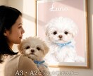 うちの子・ペットの似顔絵イラストを制作します 犬・猫・ペット全般｜こんな写真しかないんですけど…にも対応可 イメージ3