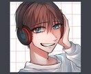 リアルでお洒落な今風アイコンお描きします SNSアイコンにおすすめの目を惹くイラスト イメージ3