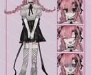 TRPGで使える立ち絵制作やキャラデザを行います 表情3種・参考画像のような簡易的なディスプレイ付き イメージ6