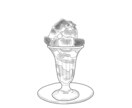 線画でデジタルイラスト描きます モノクロ線画です。描いて欲しいイラストの画像を送ってください イメージ2