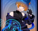 シックでお洒落な雰囲気のイラストを作成致します アイコンやTRPG用の立ち絵など様々な用途に対応！！ イメージ2