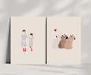 アイコンにおすすめ！カラーイラスト描きます インテリアに飾ったり、プレゼントにもオススメです♡ イメージ3