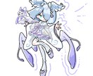 ゆるふわのイラスト描きます ゆるふわならお任せを！いろんなキャラクターをデフォルメに！ イメージ1