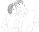 写真をもとに、アイコンやイラストを書きます ラブラブカップル、仲良しなあの子との思い出 イメージ10