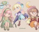 先着3件限定50%off♡イラストお描きします VTuber、一枚絵、動画用、ゲーム用スチル、立ち絵など イメージ3