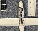 小型ラジコングライダーの3Dデータを提供します 小型のサーボ受信機を搭載できるグライダーです翼幅約500mm イメージ3