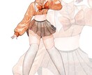 立ち絵をお描きします ✧ゲーム/動画内キャラ/TRPG/配信待機画面など✧ イメージ2