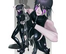 キャラ立ち絵＋3D回転キャラ動画を制作します 投稿や紹介に使えるキャラ素材制作 イメージ3