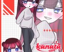 柔らかい雰囲気のキャラクター立ち絵制作します 初めてのVtuber活動にもおすすめ！可愛い立ち絵制作 イメージ4