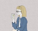 似顔絵、アイコン、ロゴ、壁紙、描きます 世界にひとつのイラスト、お描きします☺︎ イメージ7